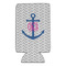 Monogram Anchor 16oz Can Sleeve - Set of 4 - FRONT
