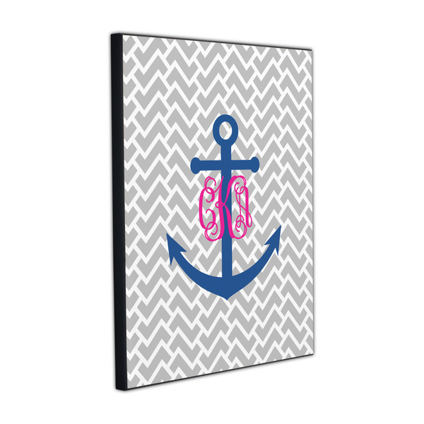 Custom Monogram Anchor Wood Prints