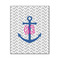 Monogram Anchor Wood Print - 16x20