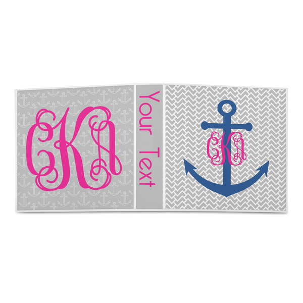 Monogram Anchor 3-Ring Binder Approval- 2in