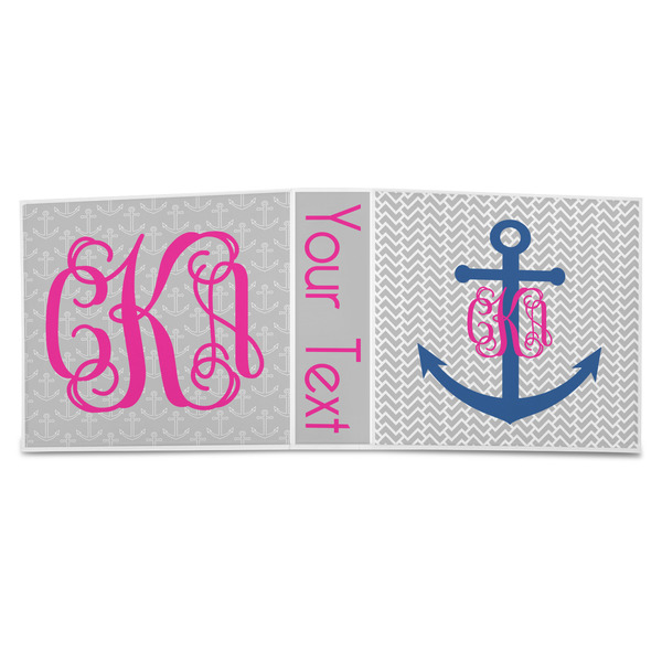 Monogram Anchor 3-Ring Binder Approval- 3in
