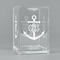 Monogram Anchor Acrylic Pen Holder