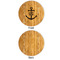 Monogram Anchor Bamboo Cutting Boards - APPROVAL