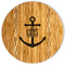 Monogram Anchor Bamboo Cutting Board