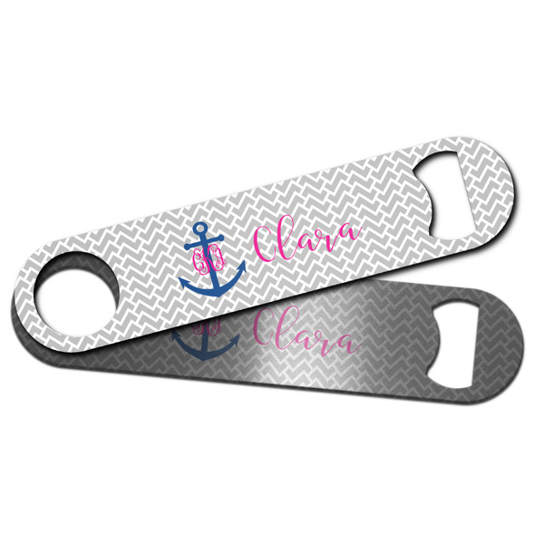 Monogram Anchor Bar Bottle Opener - Main