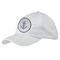 Monogram Anchor Baseball Cap - White