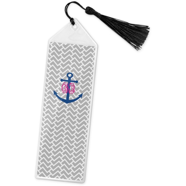 Custom Monogram Anchor Book Mark w/Tassel (Personalized)