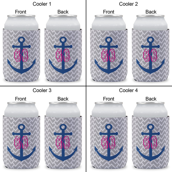 Monogram Anchor Can Sleeve (Approval)