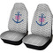 Monogram Anchor Car Seat Covers (Set of Two) (Personalized)