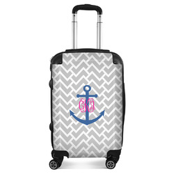 Monogram Anchor Suitcase - 20" Carry On (Personalized)