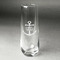 Monogram Anchor Champagne Flute - Stemless Engraved - Single