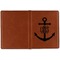 Monogram Anchor Cognac Leather Passport Holder Outside Single Sided - Apvl
