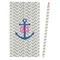 Monogram Anchor Colored Pencils - Front View