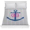 Monogram Anchor Comforter - Full / Queen (Personalized)
