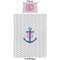 Monogram Anchor Comforter Set - Twin - Approval