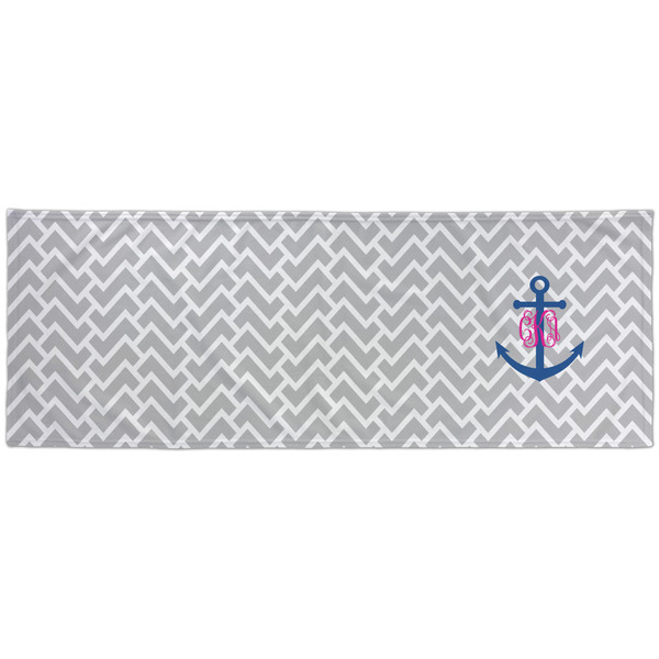 Monogram Anchor Cooling Towel- Approval