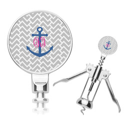 Monogram Anchor Corkscrew (Personalized)