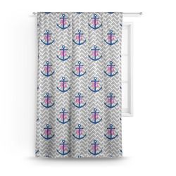 Monogram Anchor Curtain - 50"x84" Panel