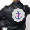 Monogram Anchor Custom Shape Iron On Patches - XXXL - APPROVAL