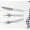 Monogram Anchor Cutlery Set - w/ PLATE