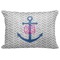 Monogram Anchor Decorative Baby Pillowcase - 16"x12" (Personalized)