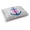 Monogram Anchor Dog Bed - Medium