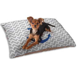 Monogram Anchor Dog Bed - Small