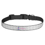 Monogram Anchor Dog Collar
