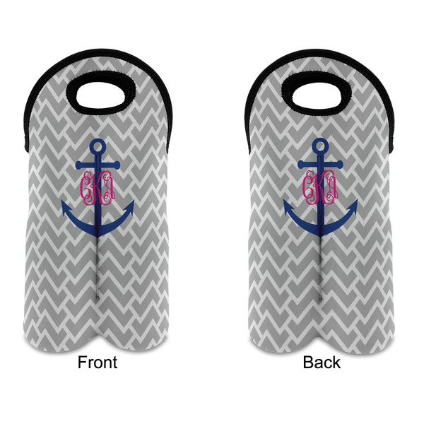 Monogram Anchor Double Wine Tote - APPROVAL (new)
