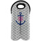 Monogram Anchor Double Wine Tote - Front (new)