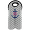 Monogram Anchor Wine Tote Bag (2 Bottles)