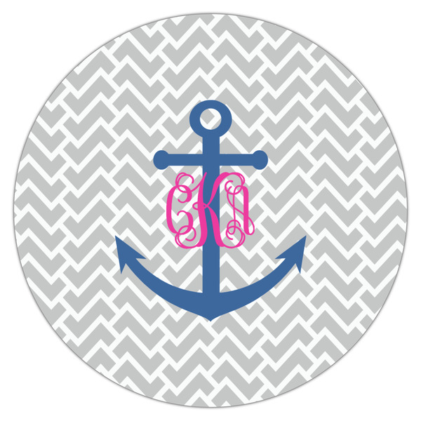 Monogram Anchor Drink Topper - Large - Single