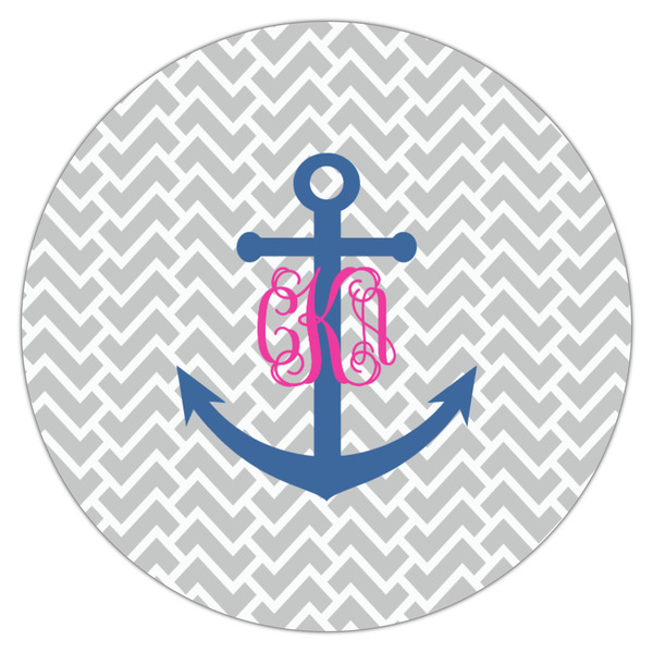 Monogram Anchor Drink Topper - Medium - Single