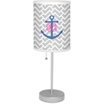 Monogram Anchor Lamp with Drum Shade