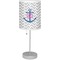 Monogram Anchor Drum Lampshade with base included