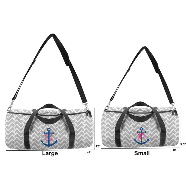 Monogram Anchor Duffle Bag Small and Large
