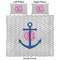 Monogram Anchor Duvet Cover Set - King - Approval