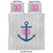 Monogram Anchor Duvet Cover Set - Queen - Approval