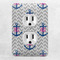 Monogram Anchor Electric Outlet Plate - LIFESTYLE
