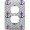 Monogram Anchor Electric Outlet Plate