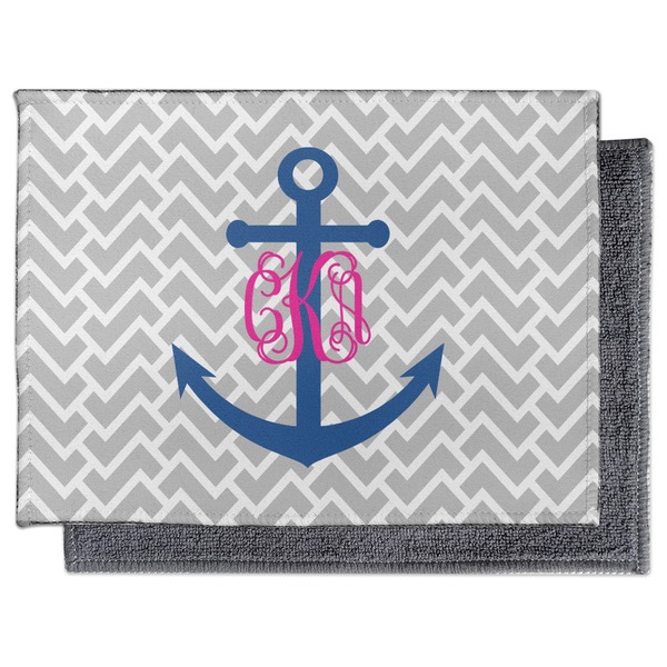 Monogram Anchor Electronic Screen Wipe - Flat