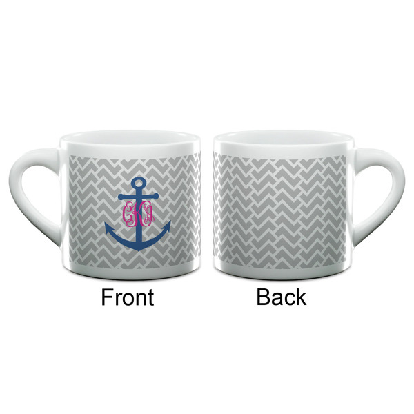 Monogram Anchor Espresso Cup - 6oz (Double Shot) (APPROVAL)