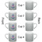 Monogram Anchor Espresso Cup - 6oz (Double Shot Set of 4) APPROVAL