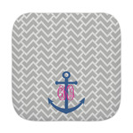 Monogram Anchor Face Towel (Personalized)