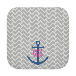 Monogram Anchor Face Towel (Personalized)
