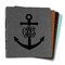 Monogram Anchor Leather Binder - 1"