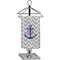 Monogram Anchor Finger Tip Towel - Full Print (Personalized)