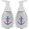 Monogram Anchor Foam Soap Bottle Approval - White