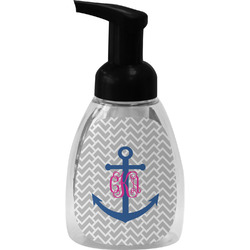 Monogram Anchor Foam Soap Bottle - Black