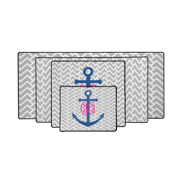 Monogram Anchor Gaming Mats - PARENT/MAIN